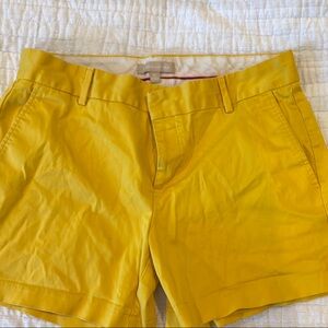 Banana Republic Yellow Shorts